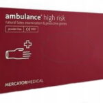 Rękawice ambulance lateks – L op. 50szt.
