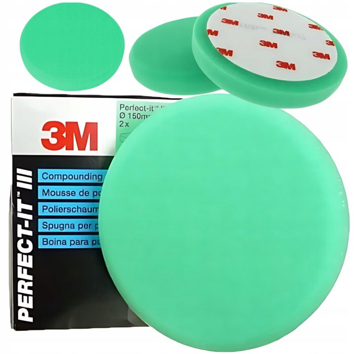 3M GĄBKA POLERSKA ZIELONA 50487 perfect 150mm