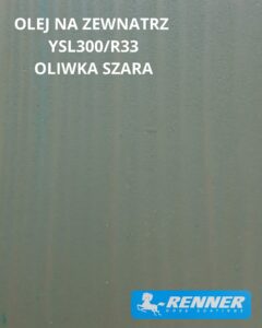Olej hybrydowy do tarasów kol.R33 Oliwka Szara 1kg