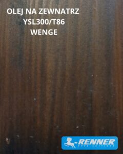 Olej hybrydowy do tarasów kol.T86 Wenge 2.5kg