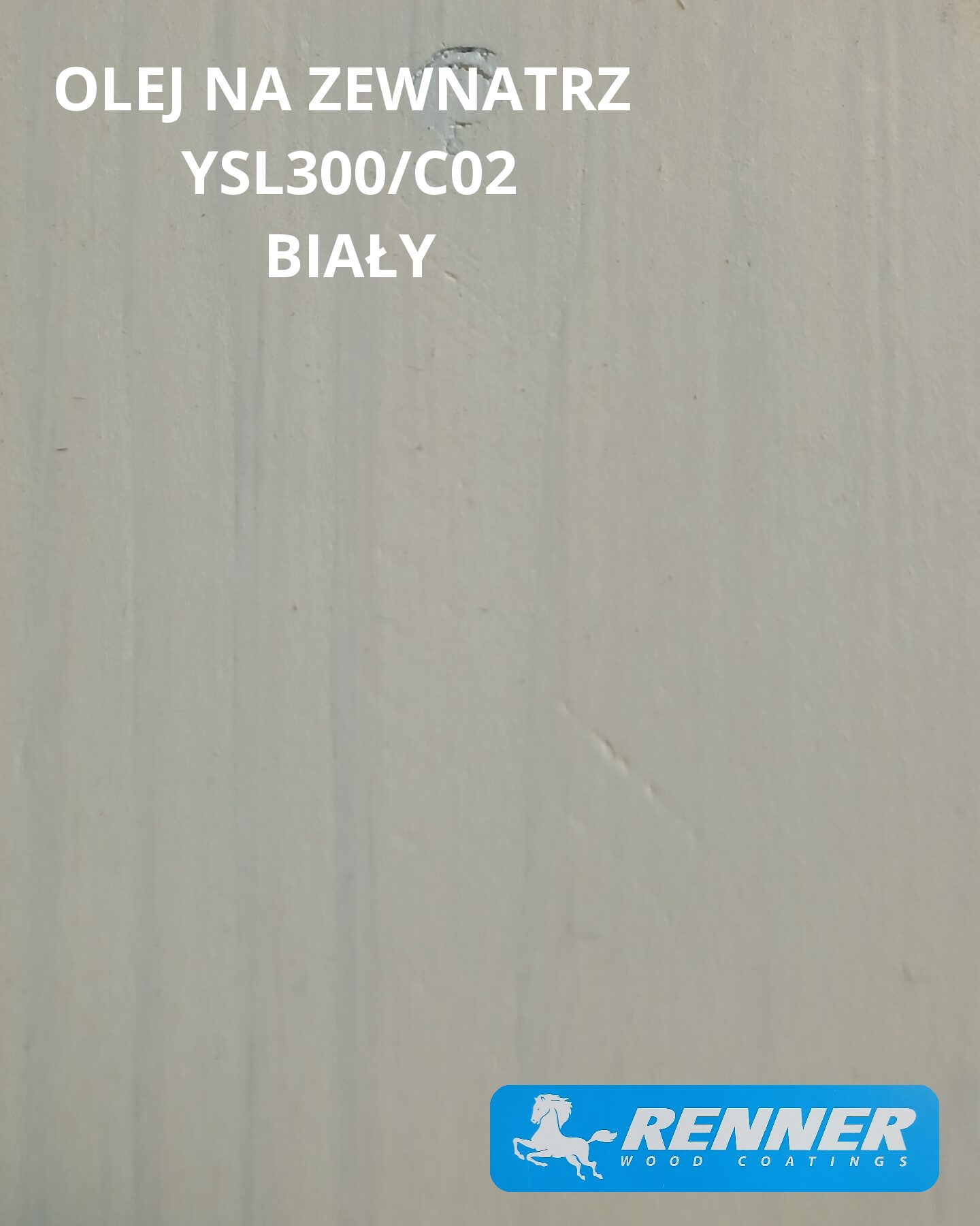 Olej hybrydowy do tarasów kol.C02 Biały 1kg