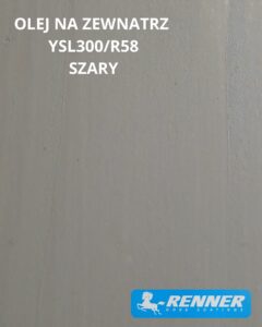 Olej hybrydowy do tarasów kol.R58 Szary 5kg