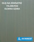 Olej hybrydowy do tarasów kol.R33 Oliwka Szara 5kg