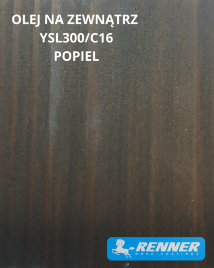 Olej hybrydowy do tarasów kol.C16 Popiel 5kg