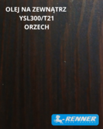 Olej hybrydowy do tarasów kol.T21 Orzech 5kg