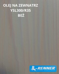 Olej hybrydowy do tarasów kol.R35 Beż 1kg