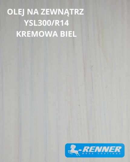 Olej hybrydowy do tarasów kol.R14 Kremowa Biel 5kg
