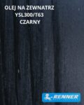 Olej hybrydowy do tarasów kol.T63 Czarny 1kg