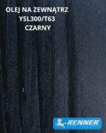 Olej hybrydowy do tarasów kol.T63 Czarny 1kg Olej hybrydowy do tarasów kol.T63 Czarny 1kg