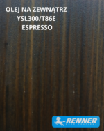 Olej hybrydowy do tarasów kol.T86E Espresso 1kg