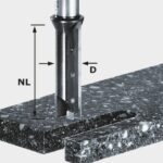 Frez z płytkami wymiennymi do wpustów HW S12 D14/45 WM