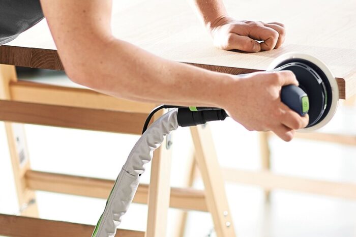 Włóknina polerska D125 white VL/10