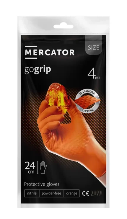 Rękawice gogrip ORANGE A*4 - L