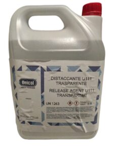 U111 Środek Antyadhezyjny Przezroczysty - 5LT