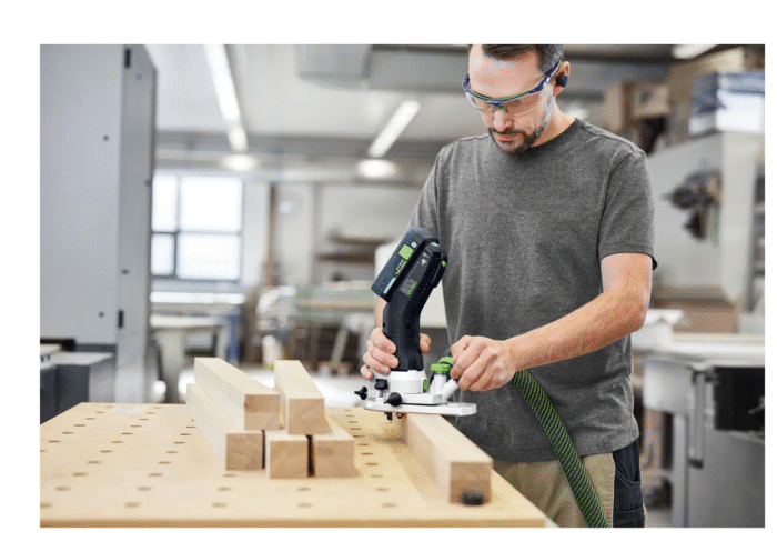 Modułowa frezarka do krawędzi aku. MFKC 700 EB-Basic