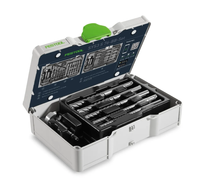 Zestaw bitów i wierteł SYS3 S 76-BB-Set