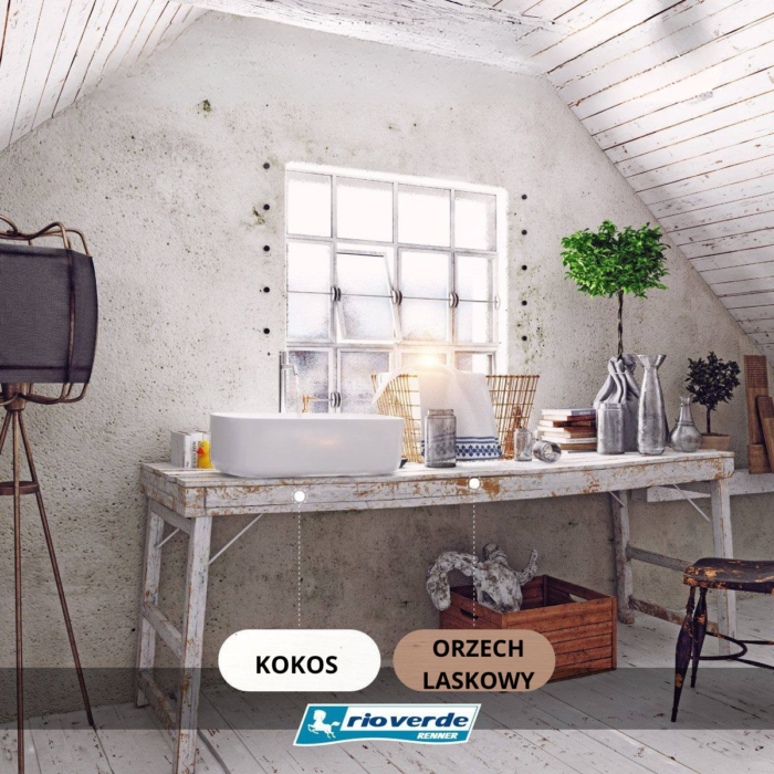 RB1290 Lakier wodny Vintage Prestige - Orzech laskowy - 0.5L