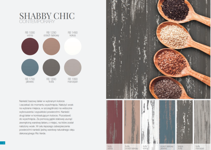 RB1090 Lakier wodny Vintage Prestige - Wiśnia - 0.5L