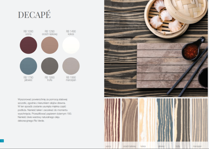 RB1090 Lakier wodny Vintage Prestige - Wiśnia - 0.5L