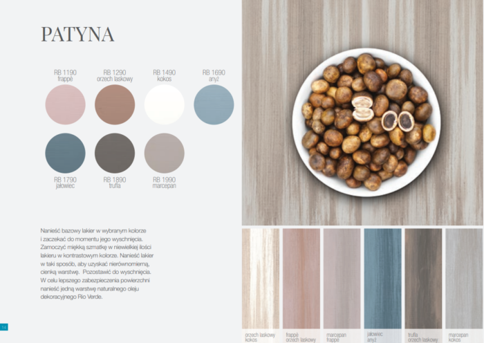 RB1190 Lakier wodny Vintage Prestige - Frappe - 0.5L