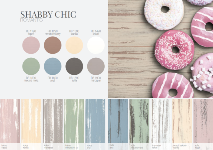 RB1190 Lakier wodny Vintage Prestige - Frappe - 0.5L